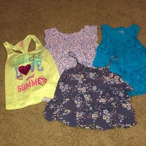 4 adorable tank tops for little girls 🍭